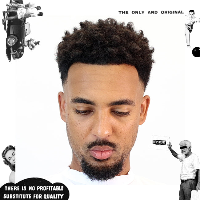 Tapered afro discount