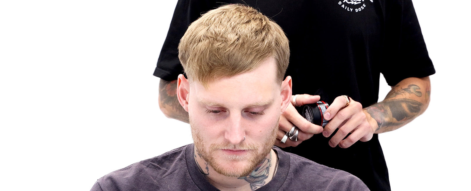 Deluxe Pomade Before Styling