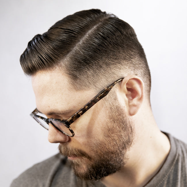 Traditional Side Part Hairstyle