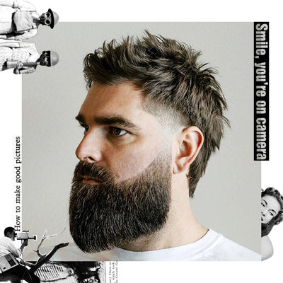 Featured Style: Modern Mullet with Beard