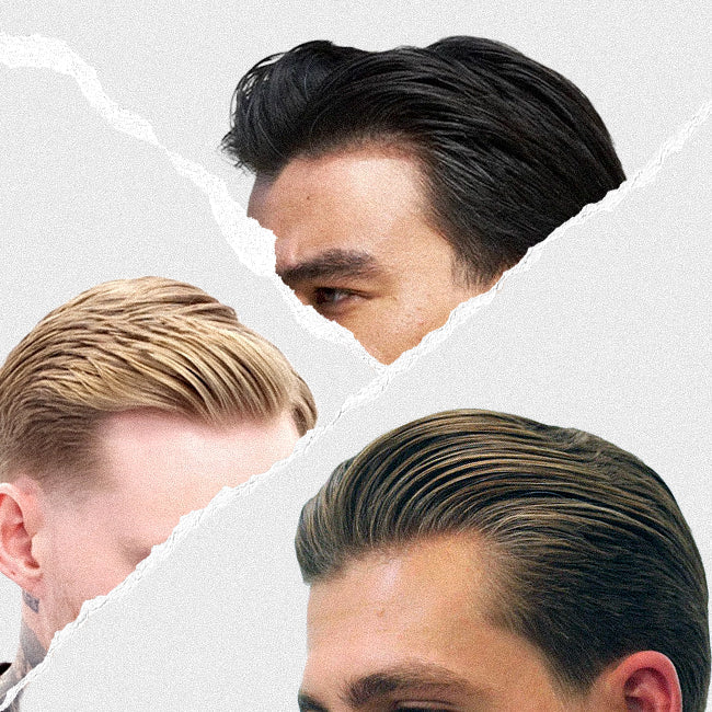 Three Men's Hair Styles