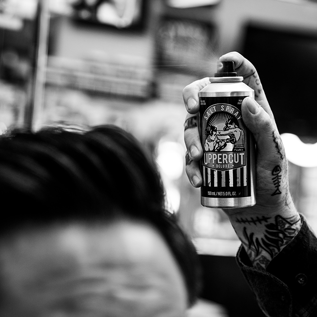 How To Style Your Hair With Sea Salt Spray | Uppercut Deluxe CA