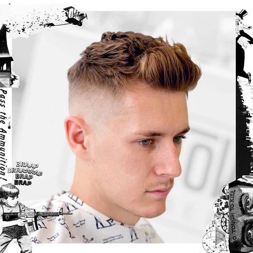 Featured Style: Skin Faded Textured Quiff