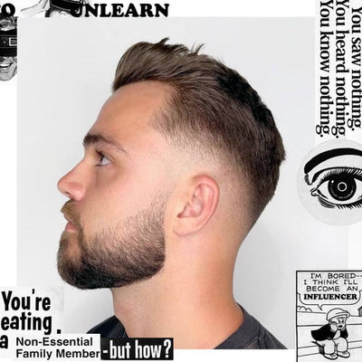 Featured Style: Modern Quiff with Tapered Short Beard