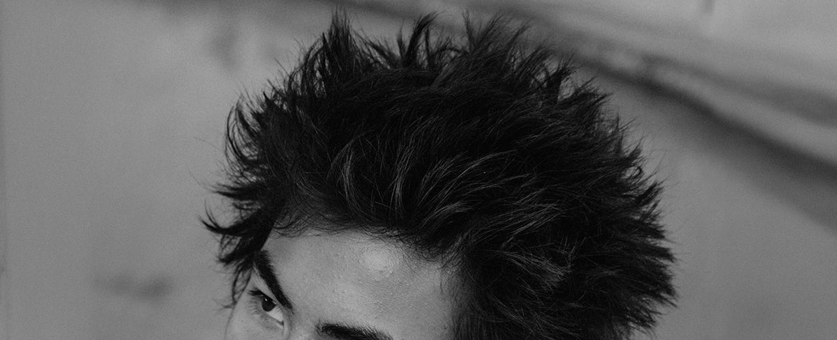 Shaw Collins with a punk point hair style