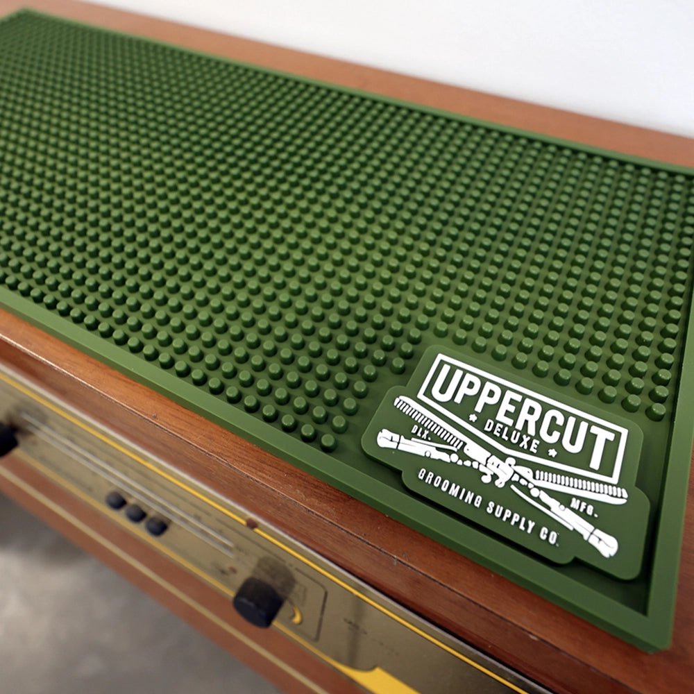 Barber Counter Mat - Green